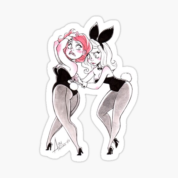 Bunny Trouble Sticker