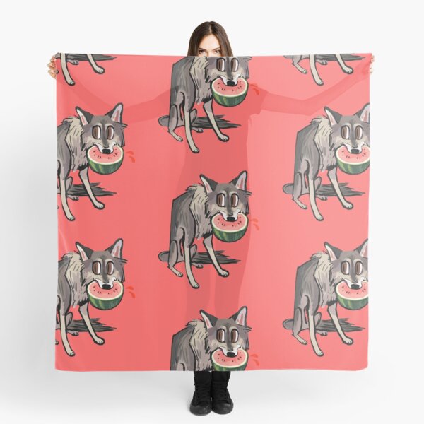 Cartoon Wolf Scarves for Sale | Redbubble Cartoon Wolf Scarves for Sale | Redbubble