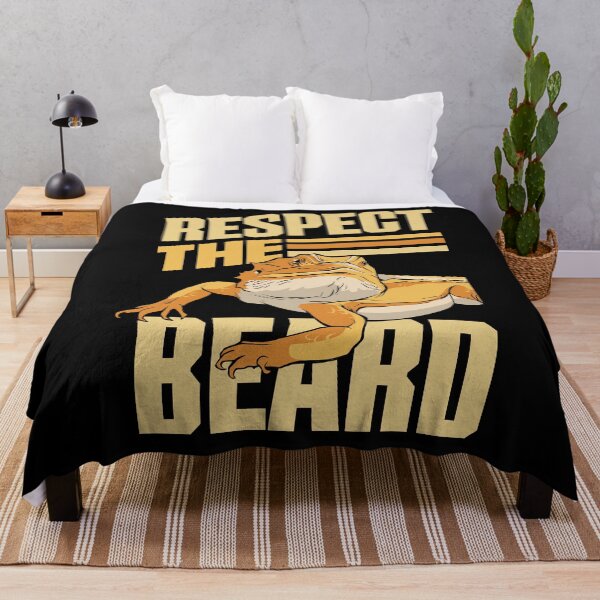 Item preview, Respect The Beard Funny Bearded Dragon Reptile designed and sold by ShopTheStyle.