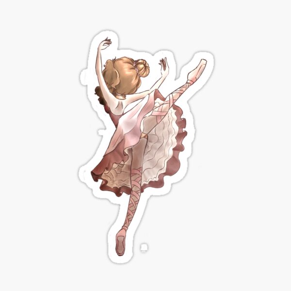 Ballerina Sticker