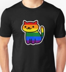 Camiseta unisex Neko Pride: Gay