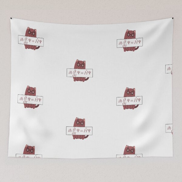 Item preview, Schrodinger Equation - Schrodinger cat ! Theoretical physics designed and sold by Yula Tees.