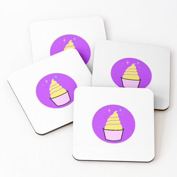 Item preview, White Purple Pineapple Soft Serve Magic Magical Food Foodie Whipped Ice Cream designed and sold by mariesmunchies.