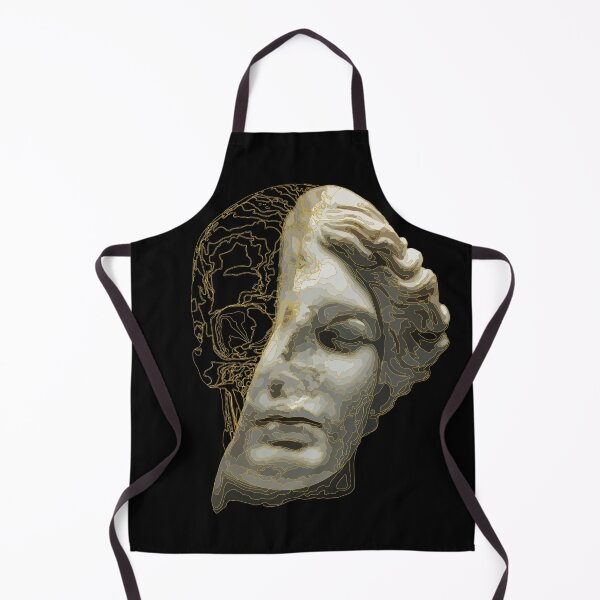 Item preview, ancient sculpture with skull in sight designed and sold by Roberta Calabrese.