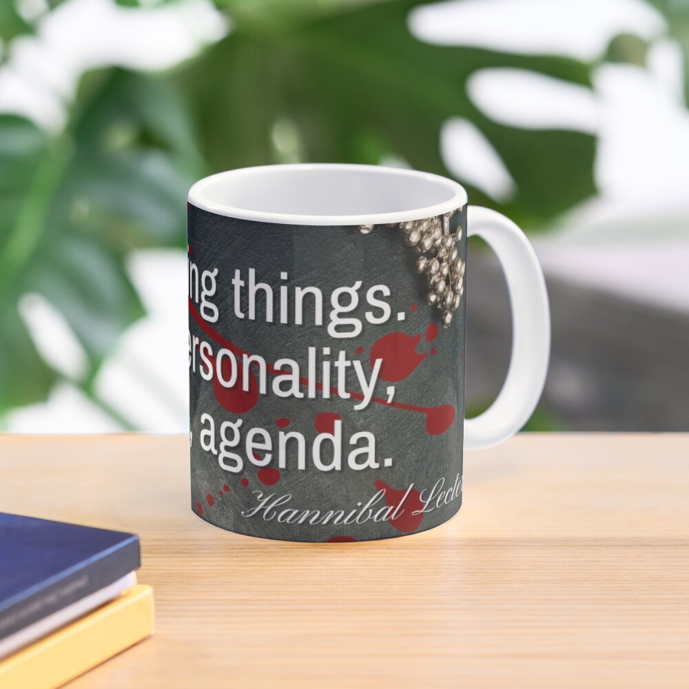 Hannibal Words Have an Agenda Quote Mask for Sale by orionlodubyal