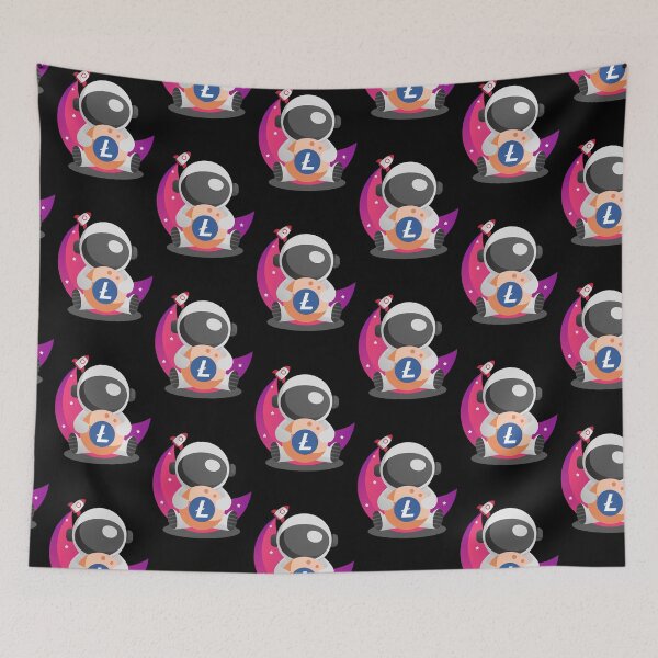 Item preview, Litecoin to the Moon - this is a great gift for every cryptocurrency investor designed and sold by hyggekrog.
