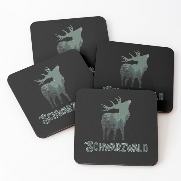 Artikelvorschau, Schwarzwald Hirsch & Wald Schwarzwälder Heimat Geschenk entworfen und verkauft von Lenny Stahl.