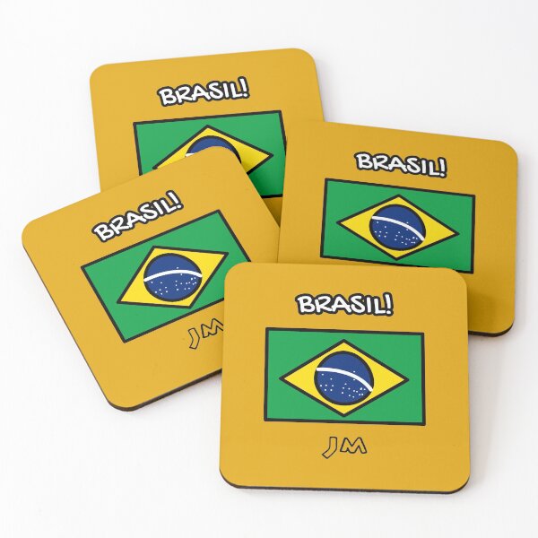 Item preview, Bandeira Amarela do Brasil designed and sold by jesumedina.
