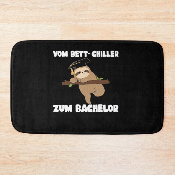 Artikelvorschau, Bachelor Abschluss Party Spruch Bett-Chiller Zum Bachelor entworfen und verkauft von Lenny Stahl.