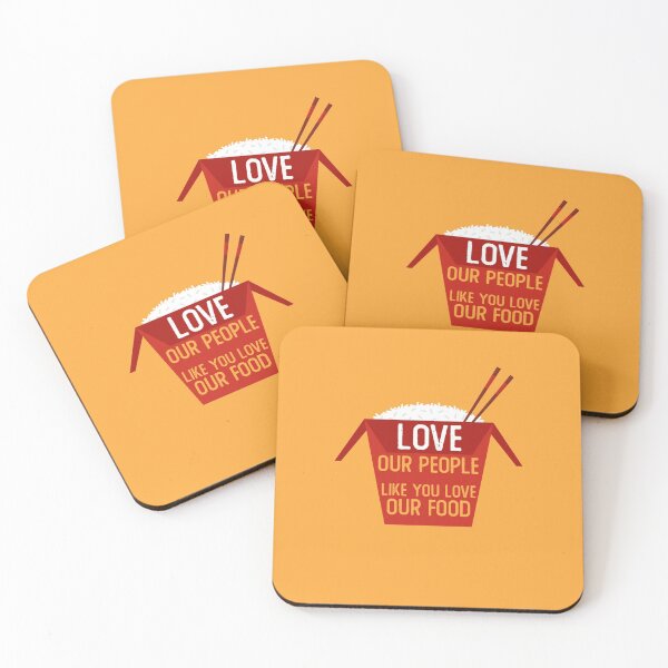 Item preview, Love Our People Like You Love Our Food AAPI Stop Asian Hate designed and sold by gkao.