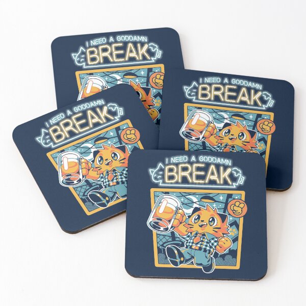 Item preview, I Need a Break designed and sold by Ilustrata®.