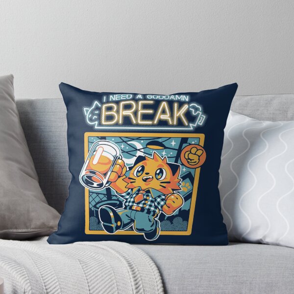 Item preview, I Need a Break designed and sold by Ilustrata®.