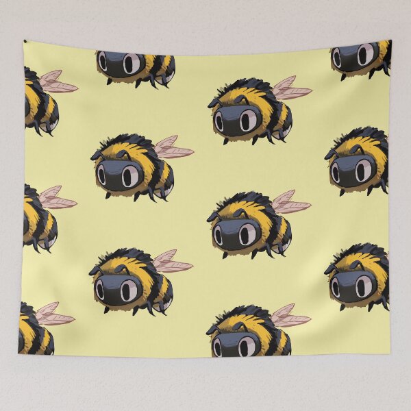 Item preview, Fluffy Bumble Bee, Cute Cartoon Bee designed and sold by Emo Barkz.