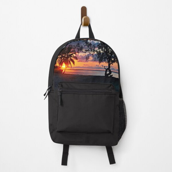 Item preview, Tropical Sunset Beach Palm Trees Landscape designed and sold by worldways.