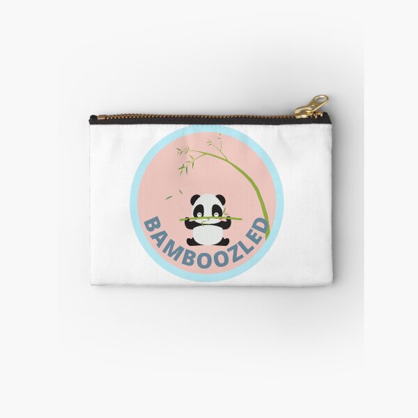 Item preview, Bamboozled Panda Eating Bamboo Pun designed and sold by ToastyBopShop.