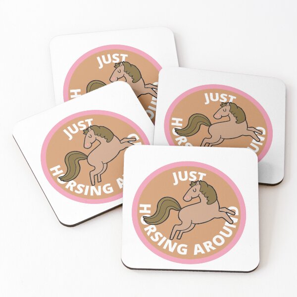 Item preview, Just Horsing Around Pun designed and sold by ToastyBopShop.