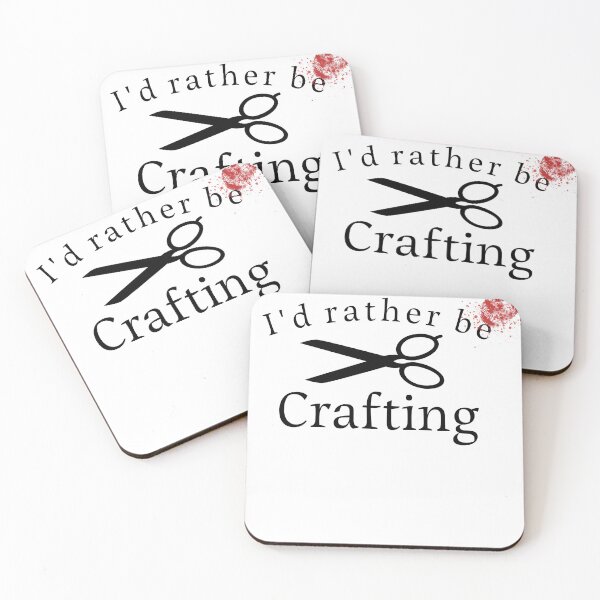Item preview, Id Rather Be Crafting, Good Girls designed and sold by Constant Readers.