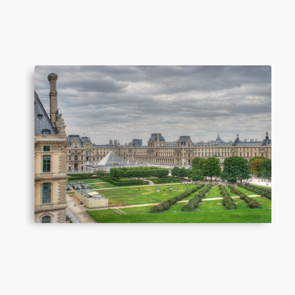 Item preview, Panoramic view Musee du Louvre Paris designed and sold by MaluC.