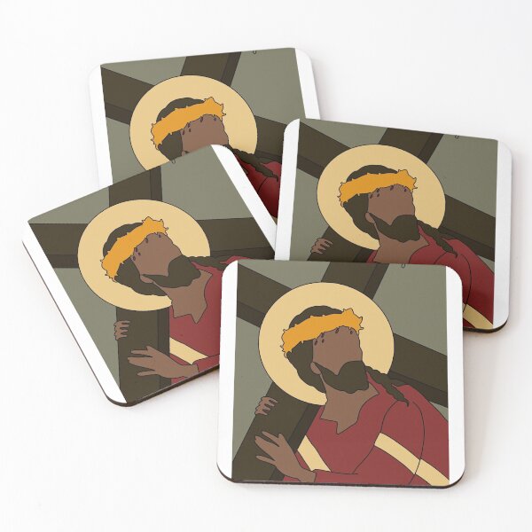 Item preview, Jesus Carrying The Cross (Good Friday Icon) designed and sold by KMumey Designs.
