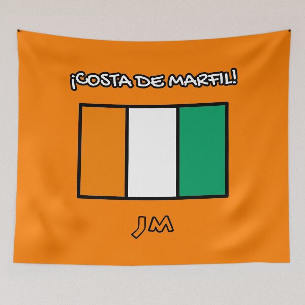 Item preview, Ivory Coast flag designed and sold by jesumedina.