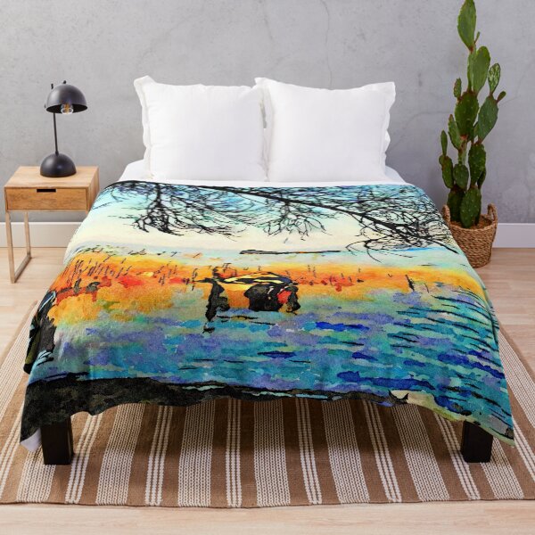 Item preview, Bracciano: boats and reeds designed and sold by Giuseppe Cocco.