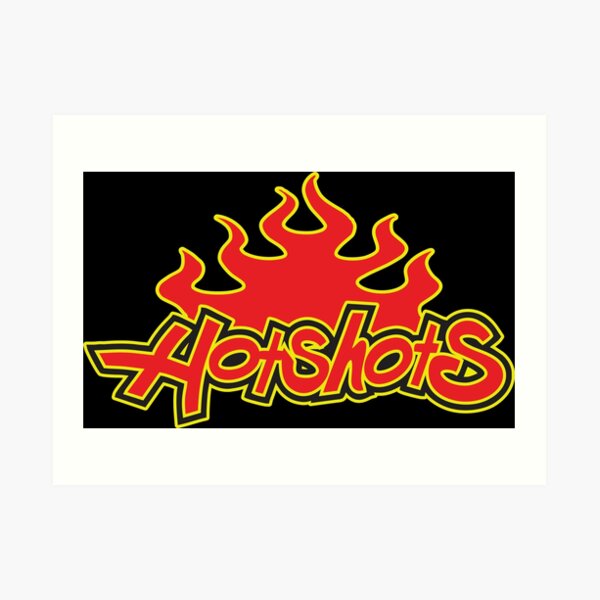 "Hotshots Sports Logo" Art Print for Sale by DavidAyala Redbubble