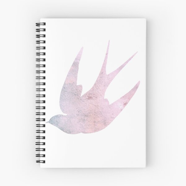 Artikelvorschau, Niedliche rosa Leinwand-Schwalbe - Girly Sommer-Muster entworfen und verkauft von Passion-For-Sea.