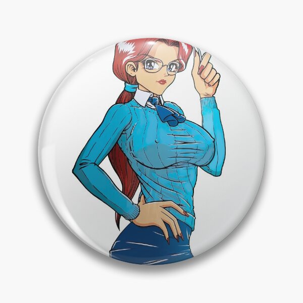 Item preview, Miss Kawasaki Skater Anime Teacher Illustration designed and sold by ultrakinetic.