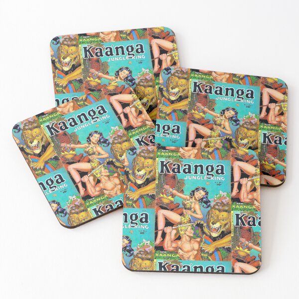 Item preview, Kaanga Jungle King Comic Cover designed and sold by RosarioDesigns.