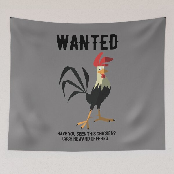 Item preview, Wanted. Have You Seen This Chicken?   designed and sold by JellyBeenzz.
