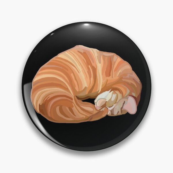 Item preview, Ginger Orange Croissant Cat  designed and sold by Deborah Camp.