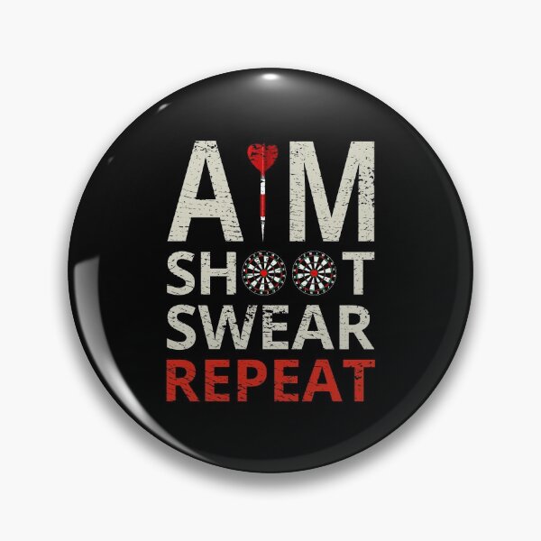 Artikelvorschau, Dartspieler Bullseye Target Shooting Sport Lustig entworfen und verkauft von CuteDesigns1.