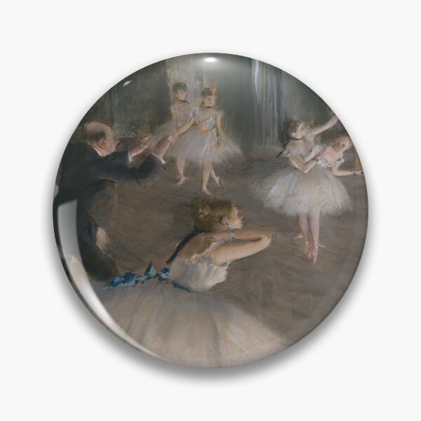 Item preview, Dancers: The Rehearsal on Stage by Degas 1874 designed and sold by ebrawne.