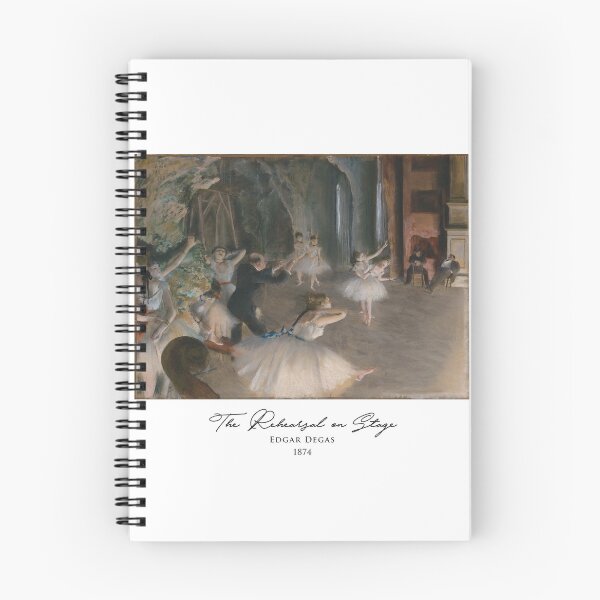 Item preview, Dancers: The Rehearsal on Stage by Degas 1874 designed and sold by ebrawne.