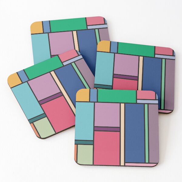 Item preview, Colourful blocks #1 designed and sold by hollyearleyxo.
