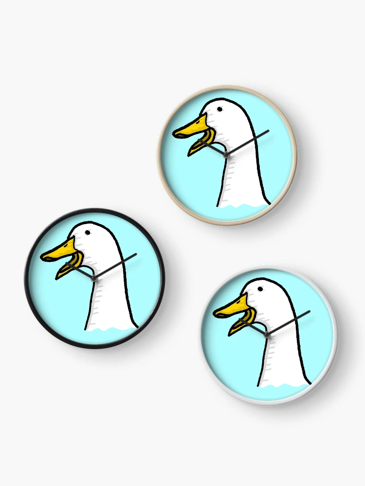 Thumbnail 3 of 4, Clock, Goose designed and sold by MindlessSlave.