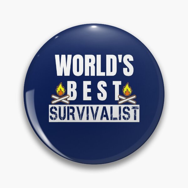 Item preview, World's Best Survivalist Funny Doomsday Prepping designed and sold by SharpThreadZ.