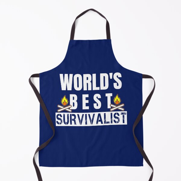 Item preview, World's Best Survivalist Funny Doomsday Prepping designed and sold by SharpThreadZ.