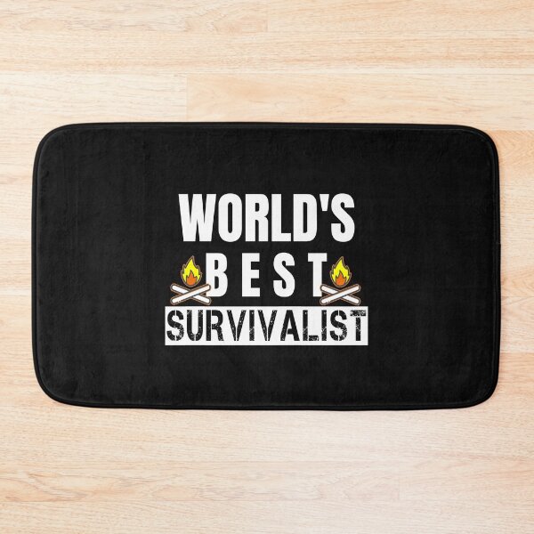 Item preview, World's Best Survivalist Funny Doomsday Prepping designed and sold by SharpThreadZ.