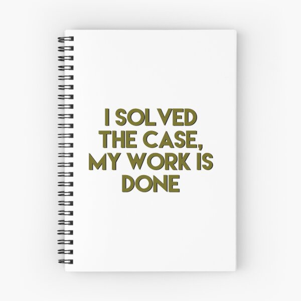 Item preview, I solved the case. My work is done designed and sold by Tamm-art.