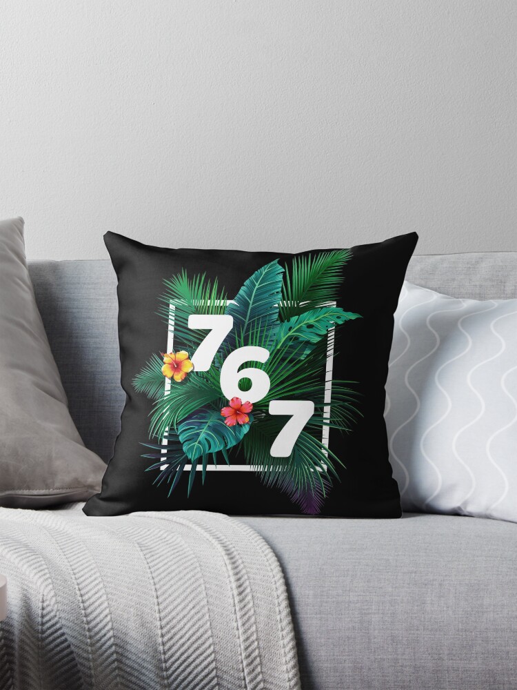 Dominica Phone Area Code - 767&quot; Pillow for Sale by Jade-Treasure 