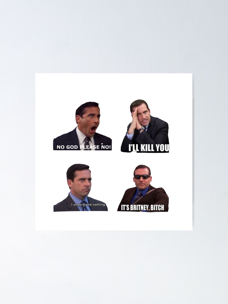 "Funny Michael Scott Quotes Pack" Poster for Sale by beachyyydesign Redbubble