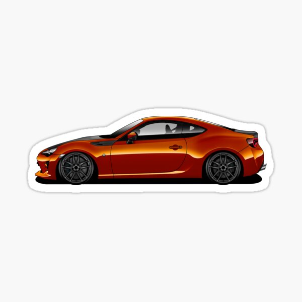 Vista previa del artículo con la obra «GT86 Naranja», diseñado y vendido por Culture  AutoWorks.