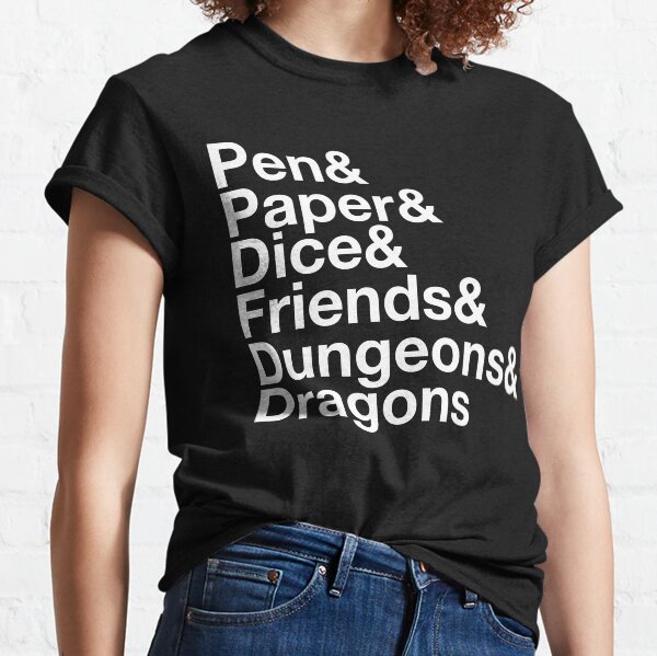 D&D&Shirt (White) Classic T-Shirt