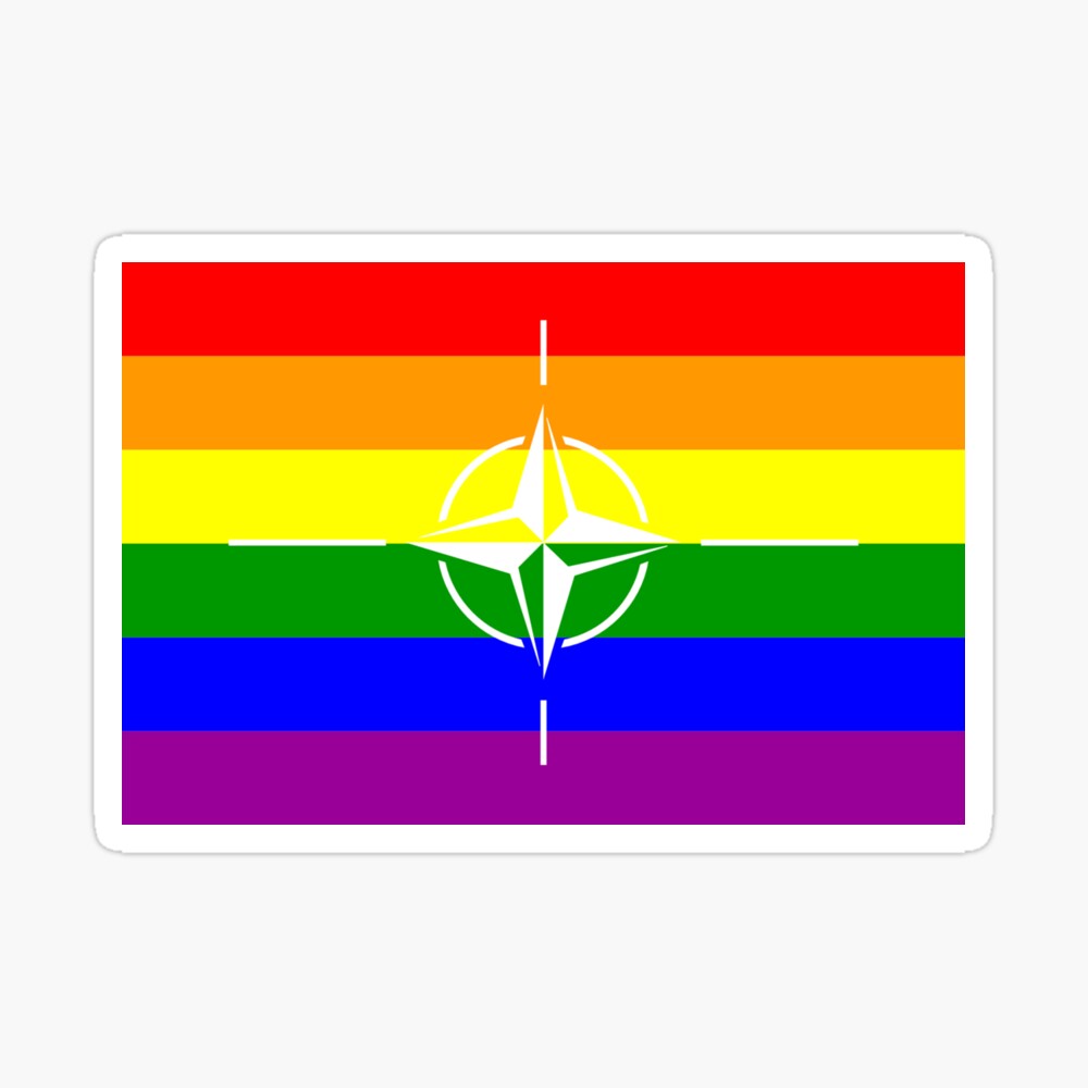 LGBTQ Nato Pride Flag