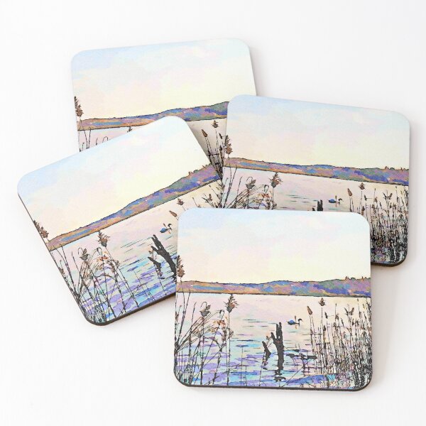 Item preview, Bracciano: swan and reeds in the lake designed and sold by Giuseppe Cocco.