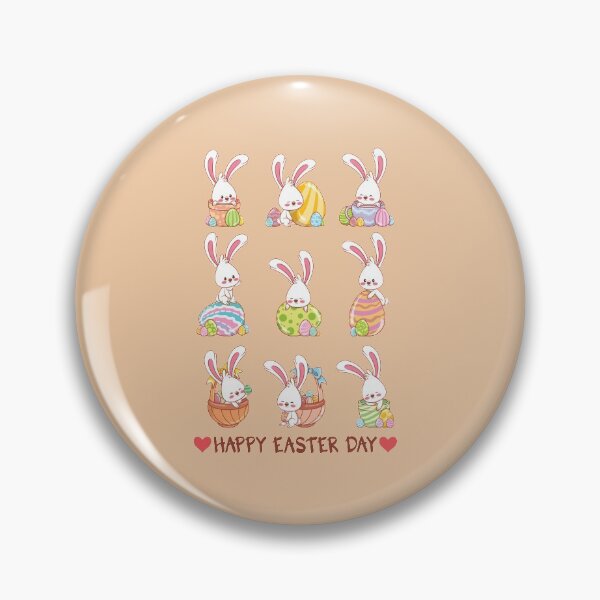 Item preview, Happy Easter Day - Easter Bunnies  designed and sold by FloralStore.