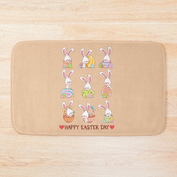Item preview, Happy Easter Day - Easter Bunnies  designed and sold by FloralStore.