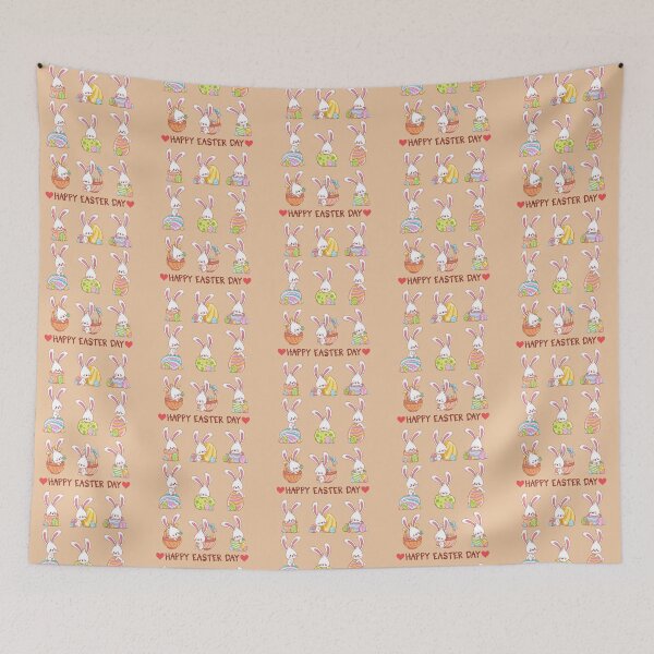 Item preview, Happy Easter Day - Easter Bunnies  designed and sold by FloralStore.