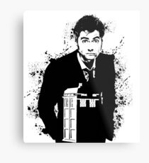 The Ten Doctor Metal Print